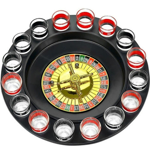 RULETA DE SHOTS CON COPAS
